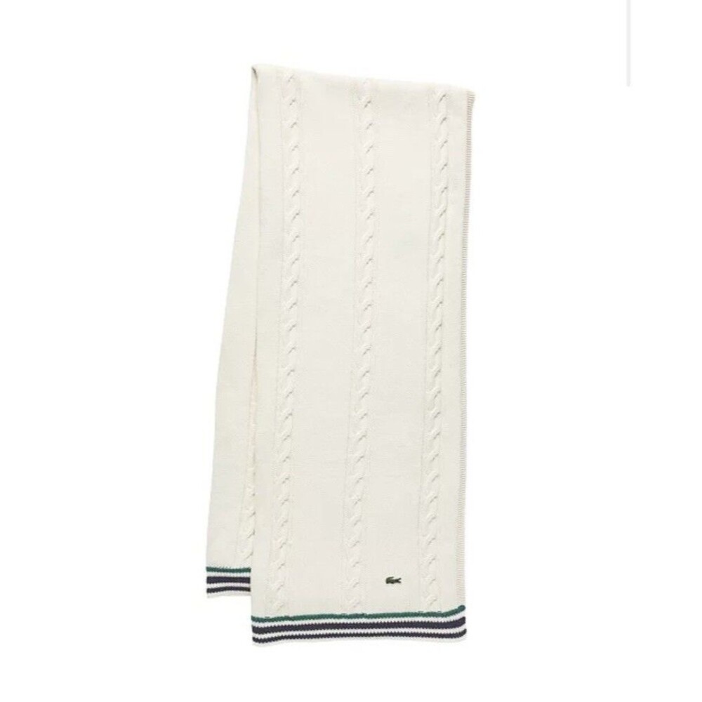 Lacoste Home Cable 100% Cotton Throw 50" × 70"